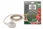 Tdm Умная подсветка SMD2835-30LED/m-IP20-5В-2,4Вт-6000К(1 м),датчик движ.и освещ.,акк. Li-Ion1100мАч SQ0331-0501