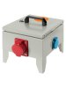Tdm SQ1605-0005 Распределительное устройство РУСП-М – 1х32А (3P+PE+N) + 3х16А (2P+E)