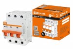 Tdm Автоматический выключатель ВА47-60 3Р 40А 6кА SQ0223-0113