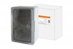 Tdm Бокс пластиковый ЩМП-0-1, крышка, ABS, IP65, -45 до +75 С, навесной, (300x200x130) SQ0933-0201