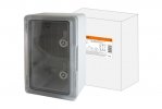 Tdm Бокс пластиковый ЩМП-0-2, крышка ABS, IP65, -45 до +75 С, навесной, (350x250x150) SQ0933-0202