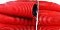 Tdm Труба гофрированная двустенная ПНД d 40 с зондом SQ0413-5040