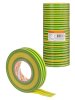 Tdm SQ0526-0087 Изолента ПВХ 0,15х19 мм Желто-Зеленая 25 м