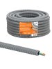 Tdm SQ0140-2001 Электротруба гофрированная ПВХ d16 серая, с кабелем