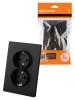 Tdm SQ1816-0277 Розетка двойная 2П+З 16А 250В