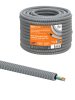 Tdm SQ0140-2102 Электротруба гофрированная ПВХ d20серая, с кабелем