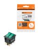 Tdm SQ0746-0157 KCD3-221N 250В AC/DC, 1P, 15А, (6с), ON-OFF