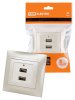 Tdm SQ1815-0841 Розетка 2USB порт 2,1А 5В