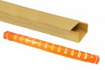 Tdm Кабель-канал 100х60 желтая сосна 3D SQ0402-0610