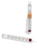Tdm SQ1303-0307 Удлинитель бытовой У06В-USB 6 гнезд, 2USB 2,4А