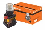 Tdm Кнопка ABLF-22 белый d22мм неон/230В SQ0704-0028