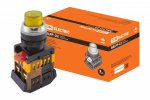 Tdm Кнопка ABLFP-22 желтый d22мм неон/230В SQ0704-0031