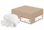 Tdm Распаячная коробка ОП D80х35мм, IP42, 3-х рожковая SQ1401-4014