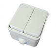 Tdm Выключатель 2-кл. OУ IP44 10А Орель SQ1802-0002