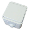 Tdm Розетка 2П+З OУ с крышкой IP44 16А Орель SQ1802-0006