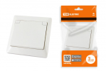 Tdm Розетка 2П+З с защ. шт. и крышкой 16А 250В IP44 Ильмень SQ1823-0017