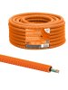 Tdm SQ0140-3002 Электротруба гофрированная ПНД d20 оранж., с кабелем