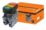 Tdm Кнопка двойная MPD3-11Y SQ0747-0064