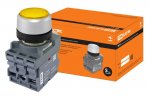 Tdm Кнопка с фиксацией MP2-21Y(LED) в сборе d22мм/24В SQ0747-0027