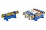 Tdm Шина "N" нулевая с изолятором на DIN-рейку SQ0801-0014