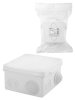 Tdm Распаячная коробка ОП 80х80х50мм, крышка, IP54, 7вх., SQ1401-0922