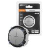 Tdm SQ1819-0329 Выключатель 4-кл. 16А 250В проходной кнопочный механизм платина, "Байкал"