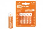Tdm Элементы питания LR6 AA Alkaline 1,5V BP-4 SQ1702-0003