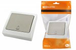 Tdm Кнопка звонковая скрытой установки IP54 6A SQ1803-0106