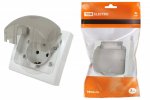 Tdm Розетка 2П+З скрытой установки IP54 16А SQ1803-0108
