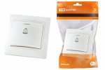 Tdm Кнопка звонковая с подсветкой 6А SQ1814-0010