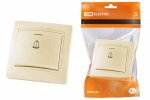 Tdm Кнопка звонковая с подсветкой 6А SQ1814-0110