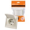 Tdm SQ1815-0826 Розетка 2П+З 16А 250В IP44 с крышкой