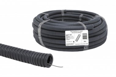 Фотография товара 'Tdm Труба гофрированная ПВХ d 25 с зондом SQ0401-0303'