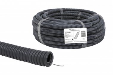 Фотография товара 'Tdm Труба гофрированная ПВХ d 40 с зондом SQ0401-0305'