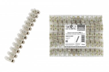 Фотография товара 'Tdm Зажим винтовой ЗВИ-5, полиэтилен 1,5-4,0 мм2, SQ0510-0201'