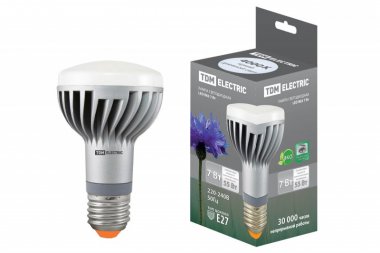 Фотография товара 'Tdm Лампа светодиодная R63-9 Вт-220 В -4000 К–E27 SQ0340-0060'