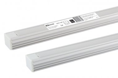 Фотография товара 'Tdm Алюминиевый профиль накладной 1612 (2 м), матовый рассеиватель, 2 заглушки, 4 крепежа SQ0331-0484'