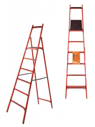 Фотография товара 'Tdm Стремянка диэлектрическая СД-2.0, 6 ступеней, высота площадки 2 м, до 50 кВ, "ЭкспертЭлектрик", SQ1028-0603'