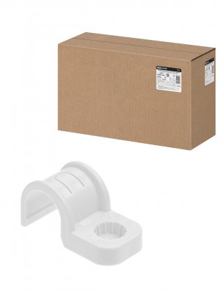 Фотография товара 'Tdm SQ0405-6017 Крепеж-скоба для трубы 20 мм односторонняя'