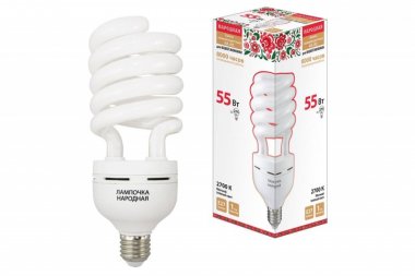 Фотография товара 'Tdm Лампа люминесцентная НЛ-HS-55 Вт-2700 К–Е27 SQ0347-0037'