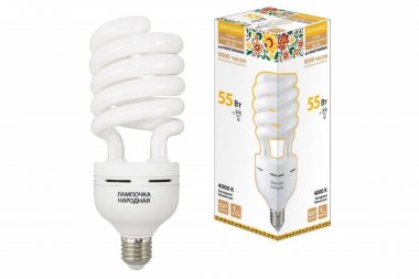 Фотография товара 'Tdm Лампа люминесцентная НЛ-HS-55 Вт-4000 К–Е27 SQ0347-0038'