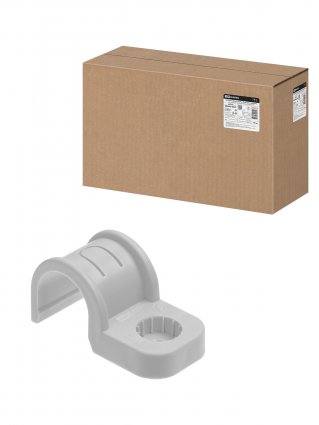 Фотография товара 'Tdm SQ0405-6007 Крепеж-скоба для трубы 20 мм односторонняя'