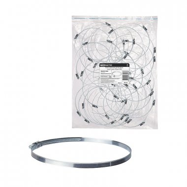 Фотография товара 'Tdm SQ1807-0361 Хомут червячный, d 150-170 мм, оцинк'