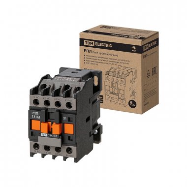 Фотография товара 'Tdm SQ0701-0508 РПЛ-131М УХЛ4Б, 16А, 110В 50Гц, 3НО+1НЗ'