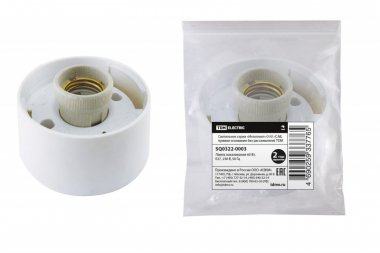 Фотография товара 'Tdm Светильник серии «Интеллект» 0101 (САВ, прямое основание без рассеивателя) SQ0322-0003'