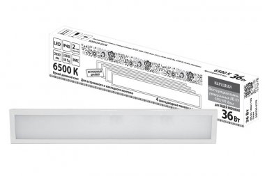 Фотография товара 'Tdm Светодиодная панель универсальная ЛП 03 180х1195 Опал 19 мм 36 Вт 2650 Лм, 6500 К, SQ0329-0278'