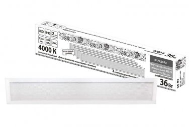 Фотография товара 'Tdm Светодиодная панель универсальная ЛП 03 180х1195 Призма 19 мм 36 Вт 2750 Лм, 4000 К, SQ0329-0281'