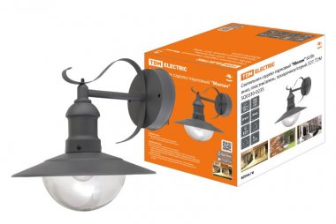 Фотография товара 'Tdm Светильник садово-парковый "Милан" 60 Вт, вниз, пластик/алюминий, Е27,SQ0330-0235'