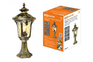 Фотография товара 'Tdm Светильник садово-парковый "Париж" 60 Вт, стойка, алюминий, SQ0330-0215'
