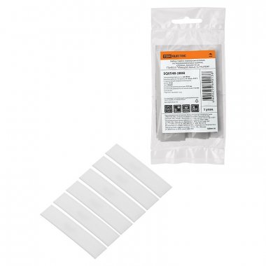 Фотография товара 'Tdm SQ0548-2808 Набор трубок термоусаживаемых, клеевых "Моноцвет, белый 12,7/4,3'